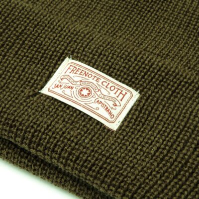 KNIT BEANIE  OLIVE