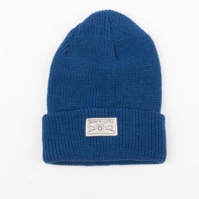 KNIT BEANIE  INDIGO