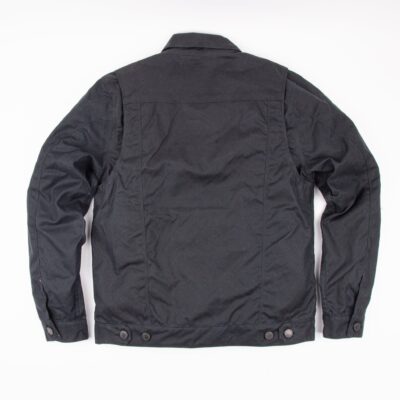 Riders Jacket Waxed Canvas Black