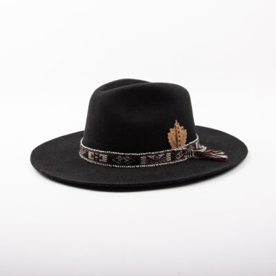 Hampui Teardop Hat | Black Western