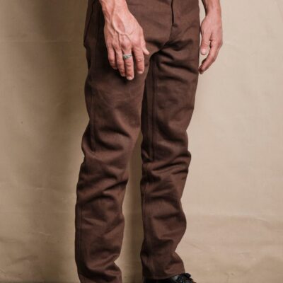 Portola Dark Brown Denim