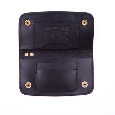 GOLDEN AGE SUPPLY CO. – BLACK TRUCKER WALLET