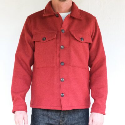 Midway Wool CPO  Red