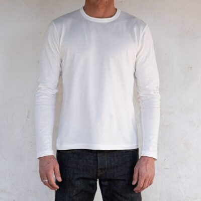 9 Ounce T-Shirt L/S  White