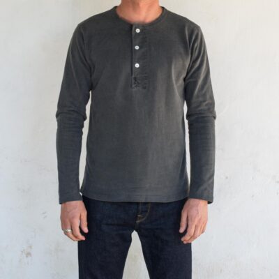 13 Ounce Henley L/S Midnight