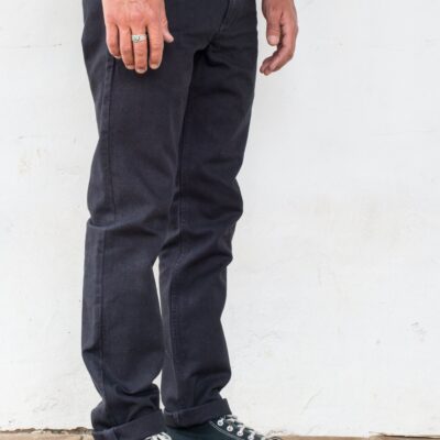 Workers Chino Slim Fit  14 Ounce Slub Black