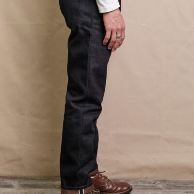 Portola Classic Taper  16 Ounce Indigo Brown Denim