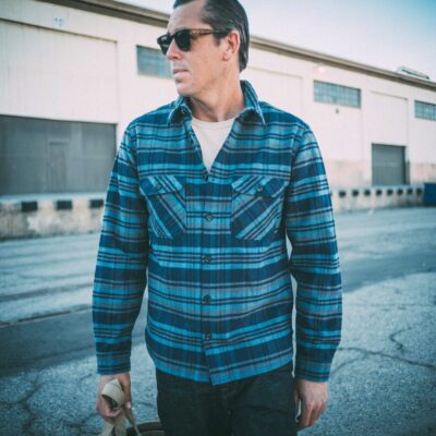 Benson Cobalt Plaid