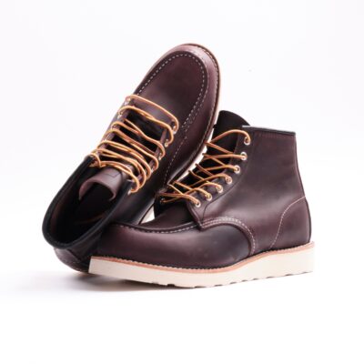 Red Wing Heritage 6″ Classic Moc Toe – Black Cherry Excalibur Leather 8847