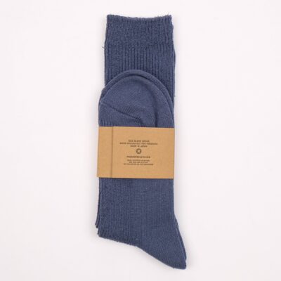 Freenote Ribbed Sock  Blue